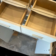 シューズボックス 靴箱 靴収納 玄関収納 ミラーの画像