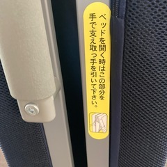 ワンタッチベッドの画像