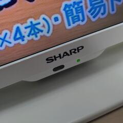 J323 ★2024年製★SHARP★32インチ地デジTV★2T-C32DEの画像