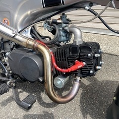 中華じゃない！【動画あり】【Bullit ヘリテイジ125】田中商会125cc、アップマフラー　ホンダ ダックス タイプ　ダックス風　DAX 125 ホンダの画像