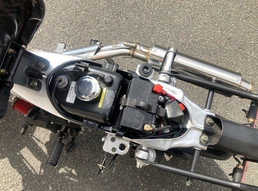【即購入NG❗️】中華じゃないです❗️【動画あり】【Bullit ヘリテイジ125】田中商会125cc、アップマフラー　ホンダ ダックス タイプ　ダックス風　DAX 125 ホンダ