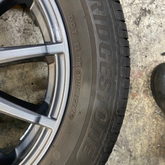 205/55r16エコピア39週22年タイヤとホイール4本セットの画像