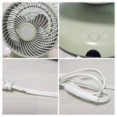【お取り引き決定】訳けあり　360℃回転　サーキュレーター,モダンデコ, 　3段階,　DCモーター　風量10段階　節電の画像