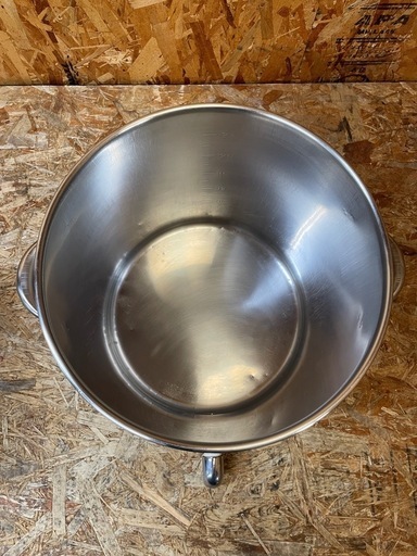 C(7446) 蛇口付き寸胴鍋 24L スープ取りザル セット 業務用 飲食店 C