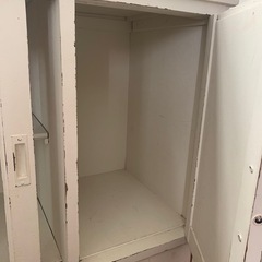 昭和レトロ　収納家具　食器戸棚　ショップ什器　　　の画像