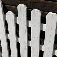 庭のフェンス(飾り)
の画像