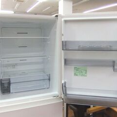 東芝 3ドア冷蔵庫 326L 2021年製 GR-S33SC 大型 ホワイト 白 300Lクラス TOSHIBA 家電 キッチン家電 札幌市 厚別区の画像