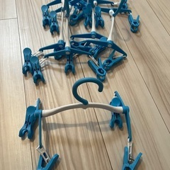 ズボン干しハンガー　5個セットの画像