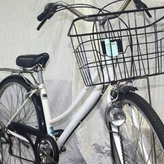 「中古」27インチ/ファミリーサイクル/オートライト/外装6段変速　の画像