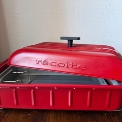 【中古】recolte レコルト ホームバーベキューテーブルクッキングプレートの画像