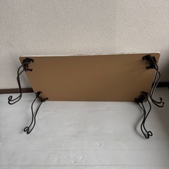 折りたたみテーブル　机の画像