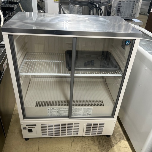 6438【美品】ホシザキ 冷蔵ショーケース SSB-85DTL スライド扉 2023年製