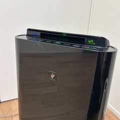 SHARP 加湿空気清浄機 ブラックの画像