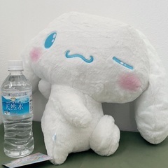 ふりむきヒミツ超BIGぬいぐるみ　シナモロール ぬいぐるみ サンリオ 新品 プライズ 非売品の画像