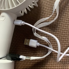 小型扇風機　訳ありの画像