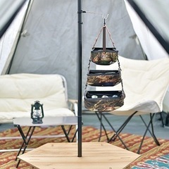 【新品半額以下】 キャプテンスタッグ ビヨンドストレージ メッシュボックス3ピースの画像