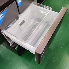 【愛品倶楽部柏店】 三菱 MITSUBISHI 2022年製 602L 6ドア 冷凍冷蔵庫 MR-MZ60H 中だけひろびろ大容量 MZシリーズの画像