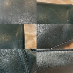 エルゴポックメンズ2WAYショルダーバッグ肩掛けバッグハンドバッグダークグリーン男性用紳士鞄かばんカバンユニセックスレディースの画像