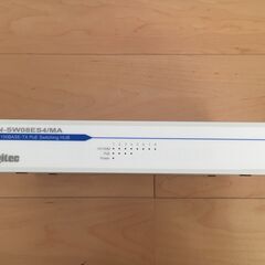 Logitec スイッチングハブ LAN 8ポート ジャン品の画像
