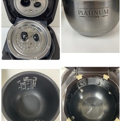 R438 ☀️ ZOJIRUSH 圧力IH炊飯ジャー 3合炊き 19年製 NP-RY05 ⭐ 動作確認済 ⭐ クリーニング済の画像
