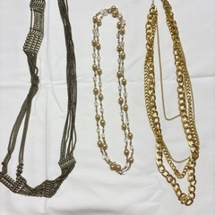ネックレス アクセサリーまとめ売り 8点セット コスプレ 小道具 H&M 衣装の画像