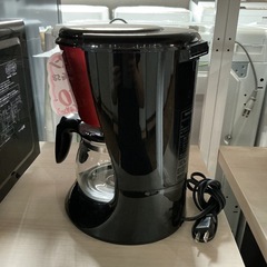 コーヒーメーカー☕️1点物✨メリタジャパンSCG58キッチン家電ドリップ式❣️黒•赤の画像