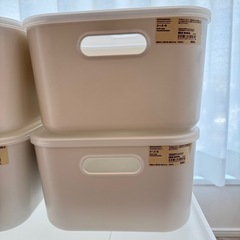 無印良品収納ケースセットの画像