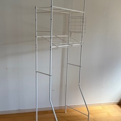 美品！スリムタイプ‼️ランドリーラックの画像