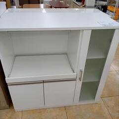 リユースのサカイ太田店★ジモティ割あり★  ミドルレンジボード ホワイト H89×D39.5×W90 クリーニング済み OJ10814の画像