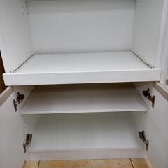 リユースのサカイ太田店★ジモティ割あり★  ミドルレンジボード ホワイト H89×D39.5×W90 クリーニング済み OJ10814の画像