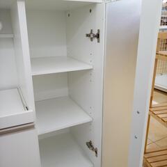 リユースのサカイ太田店★ジモティ割あり★  ミドルレンジボード ホワイト H89×D39.5×W90 クリーニング済み OJ10814の画像