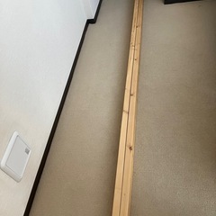 木材　2本セット、約4×9×250　DIYの画像