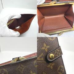 ルイヴィトン M61663 二つ折り財布 ブラウン  LOUIS VUITTON ポルト モネ・ビエ ヴィエノア モノグラムの画像