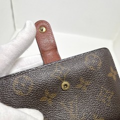 ルイヴィトン M61663 二つ折り財布 ブラウン  LOUIS VUITTON ポルト モネ・ビエ ヴィエノア モノグラムの画像