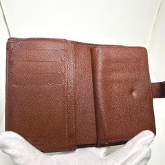 ルイヴィトン M61663 二つ折り財布 ブラウン  LOUIS VUITTON ポルト モネ・ビエ ヴィエノア モノグラムの画像