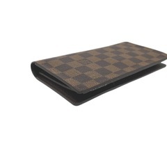 ルイヴィトン N60017 二つ折り財布 ブラウン  LOUIS VUITTON ポルトフォイユ・ブラザ ダミエの画像