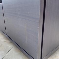 リユースのサカイ太田店★ジモティ割あり★  テレビ台 ダークブラウン H55×D34×W88.5 クリーニング済み OJ10817の画像