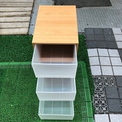 収納ボックス3段　小の画像
