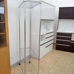 リユースのサカイ太田店★ジモティ割あり★  メタルラック  H175×D34×W79.5 クリーニング済み OJ10820の画像