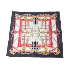 エルメス カレ90 スカーフ ネイビー  HERMES Crano Manege カレ90の画像