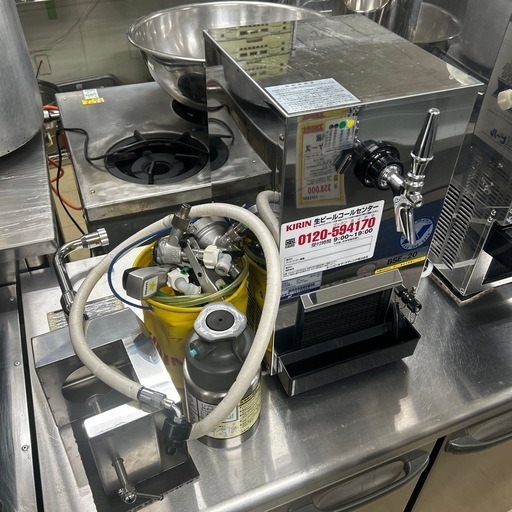 6441【程度良好】ニットク 1口 ビールサーバー BSE-20 減圧弁付 6441【程度良好】ニットク 1口 ビール サーバー BSE-20 ヘッド