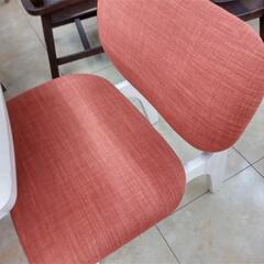 リユースのサカイ太田店★ジモティ割あり★ NITORI ダイニングセット アイボリー H65×D90×W90 クリーニング済み OJ10821の画像
