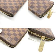 ルイヴィトン N41661 長財布 ブラウン  LOUIS VUITTON ジッピーウォレット ダミエの画像