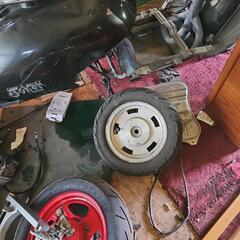改造バイクにの画像