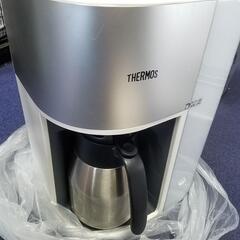 ☆ジモティ限定☆大幅値下げ☆ THERMOS 真空断熱ポット コーヒーメーカー ☆ECK-1000☆ 容量1.0L サーモス 新ドリップ方式 ホワイト系の画像