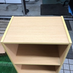 カラーボックス　3段の画像