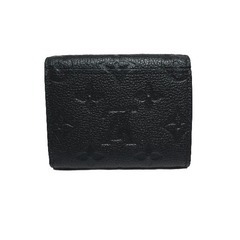 ルイヴィトン M62935 三つ折り財布 ノワール  LOUIS VUITTON ポルトフォイユ・ゾエ モノグラム アンプラントの画像