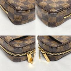 ルイヴィトン N61738 ポーチ ブラウン  LOUIS VUITTON ポーチ ダミエの画像