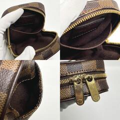 ルイヴィトン N61738 ポーチ ブラウン  LOUIS VUITTON ポーチ ダミエの画像
