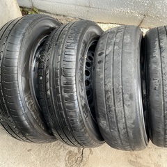 185/65R15 Yokohamaブルーアース！2020〜22年4本　ホンダ純正スチールホイール付き！の画像